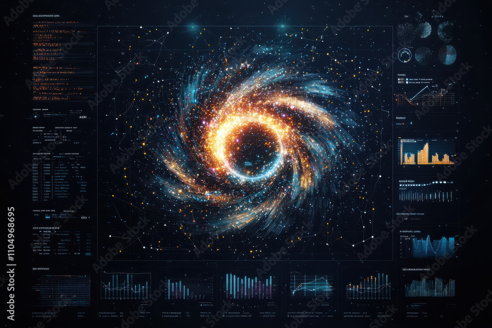 Poster visualizing key performance indicators a comprehensive guide to data analysis in business environmen