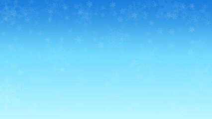 雪が降るイメージ背景イラスト