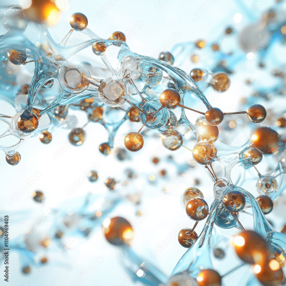 Poster exploring the ecosystem of molecular machines nanoscale mechanical organisms in a transparent layere