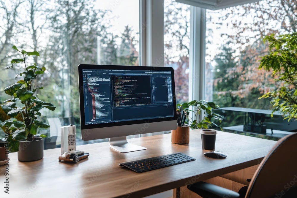 Poster enhancing productivity through data-driven workflow optimization in remote workspaces