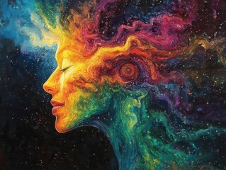 Worms-eye view of an AI deity