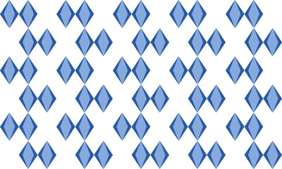 seamless geometric pattern, Seamless geometric diamond pattern in two tone blue. blue diamond checkerboard, chessboard seamless Repeat seamless pattern design for fabric print, 2 layer diamond