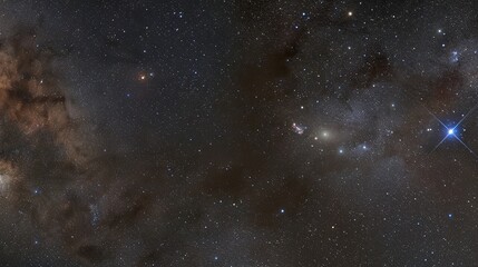 Stars and galaxy outer space sky night