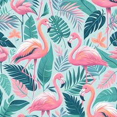 flamingo icon. Beautiful bird vector. Isolated birds on white background. Wild animal sign