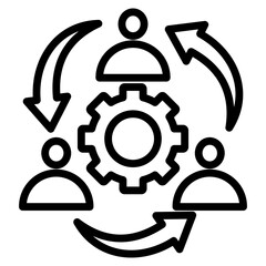 Team Building Activity Icon