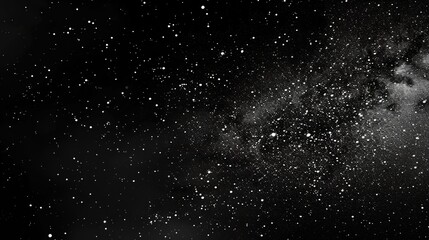 Obraz premium Black Art Starry Sky Background