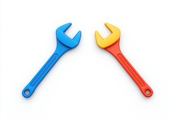 Colorful Wrenches and Spanners for Repair Tasks