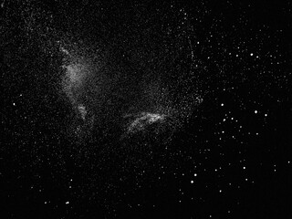 Starry Night Sky with Cosmic Dust