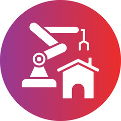 House Construction icon style