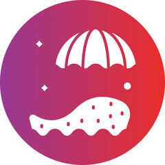 Beach Parasol icon style