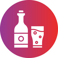 Alcohol icon style