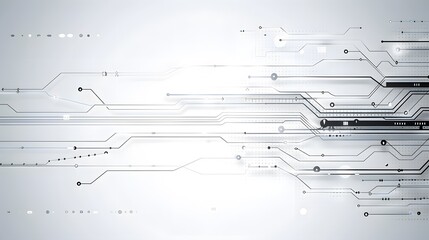 Abstract digital circuit board design.