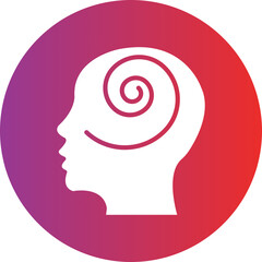 Hallucinations icon style