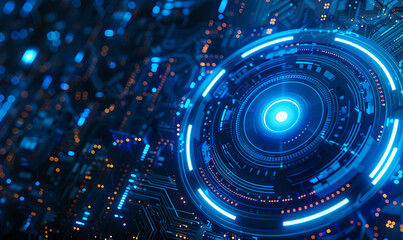 optics background with lots spots