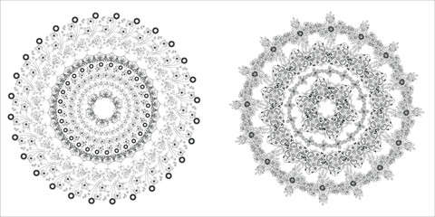 professional mandala design template