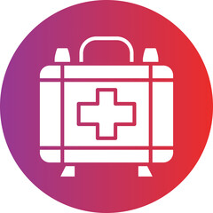 Survival Bag icon style