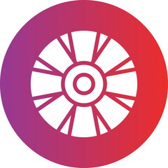 Fototapeta premium Color Circle icon style