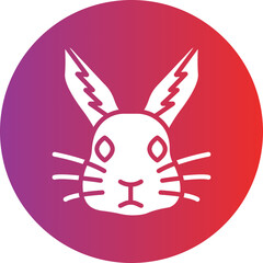 Rabbit Face icon style