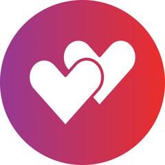 Black Heart icon style