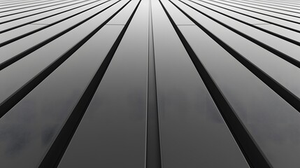 Abstract grayscale image of parallel lines converging at the horizon, creating a sense of depth and perspective.