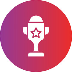 Trophy icon style
