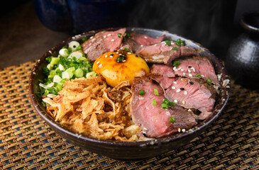 Japanese Beef Rice donburi