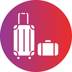 Luggage icon style