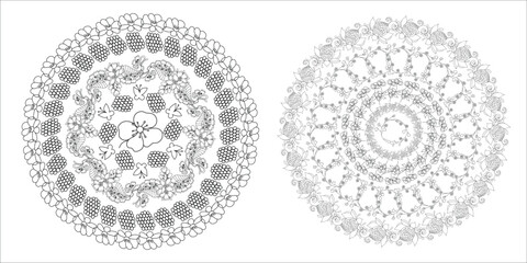professional mandala design template
