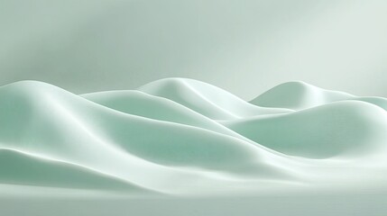 A soft mint green gradient background, transitioning delicately with a smooth and clean finish. The design is simple and minimal, focusing on clarity and elegance. Crafted in HD quality,