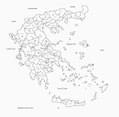 Map of Greece