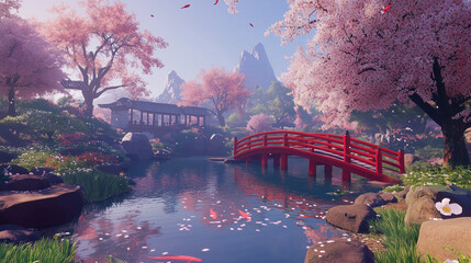 bridge over the river