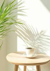 Cozy Cafe Corner on National Espresso Day Embracing Relaxation, Comfort, and Festive Cheer