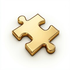 Obraz premium puzzle pieces on white background