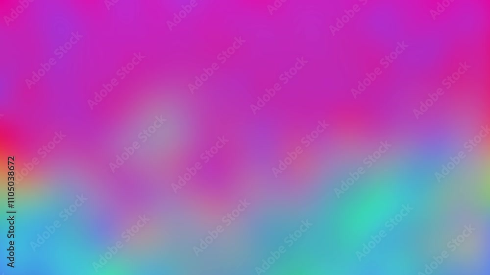 Poster colorful abstract gradient motion background - mesmerizing soft gradient of vibrant pink, purple, an