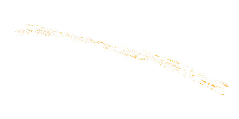 A hand drawn illustration of a yellow pencil on a transparent background.