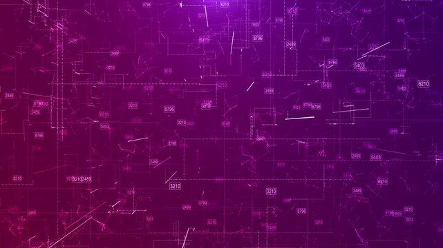 computer Binary Code Matrix numbers falling. computer binary code digital rain. Background With Numbers. motion abstract finance, corporate, cyber and futuristic style information flow background.