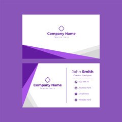 Corporate Business Card with Professional Layout