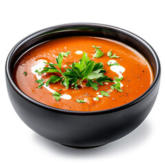 Close-up of a Cozy Bowl of Homemade Soup