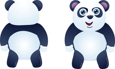 Cartoon character Panda 