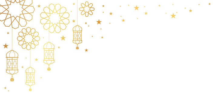 Eid mubarak Design. Eid al-Fitr, Eid al-Adha decoration background.  Vector illustration