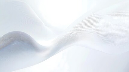 Delicate Abstract Background with Soft Curves