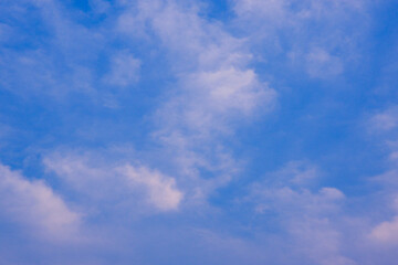 Bright blue sky