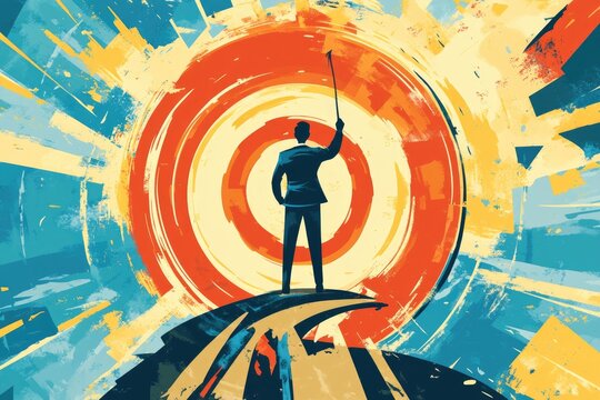 Journey to Success: Step By Step Guide Illustrating Gradual Growth Towards Your Target