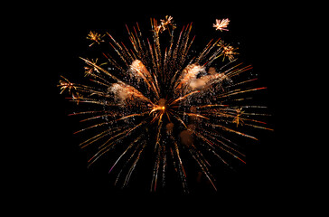 Obraz premium fireworks in the sky