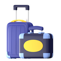 3D Luggage Illustration