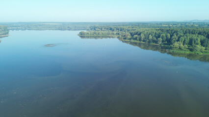 Nature Scene with Calm Lake