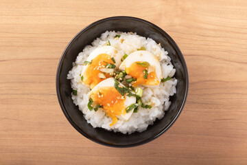 つけだれ煮卵ごはん