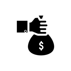 Investment icon Vector flat thin line illustration