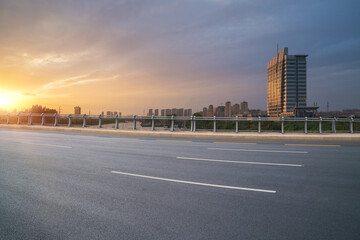 Obraz premium Chinese Modern Urban Scenery and Highways on August 15, 2023