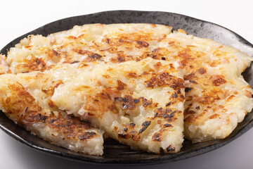 玉ねぎとチーズのチヂミ